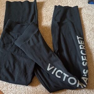 Vintage Victoria’s Secret sweat pants full length long small bling rare